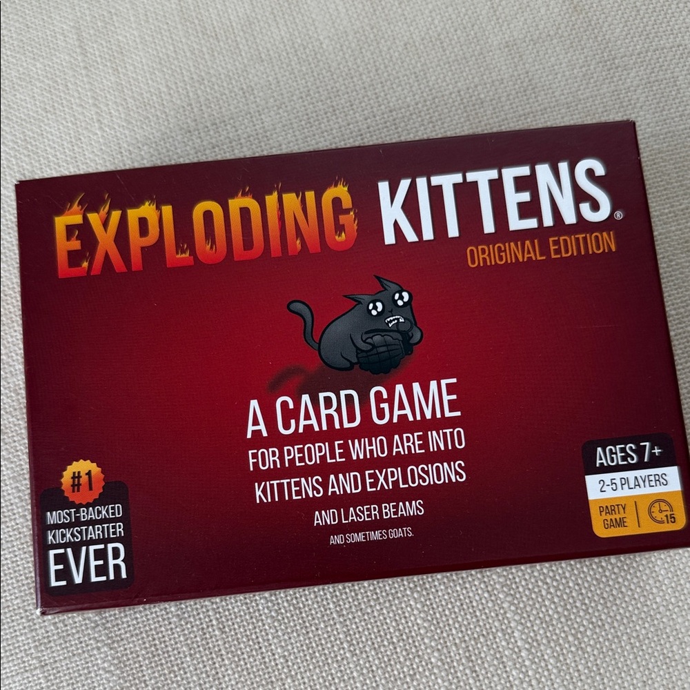 Exploding Kittens Card Game